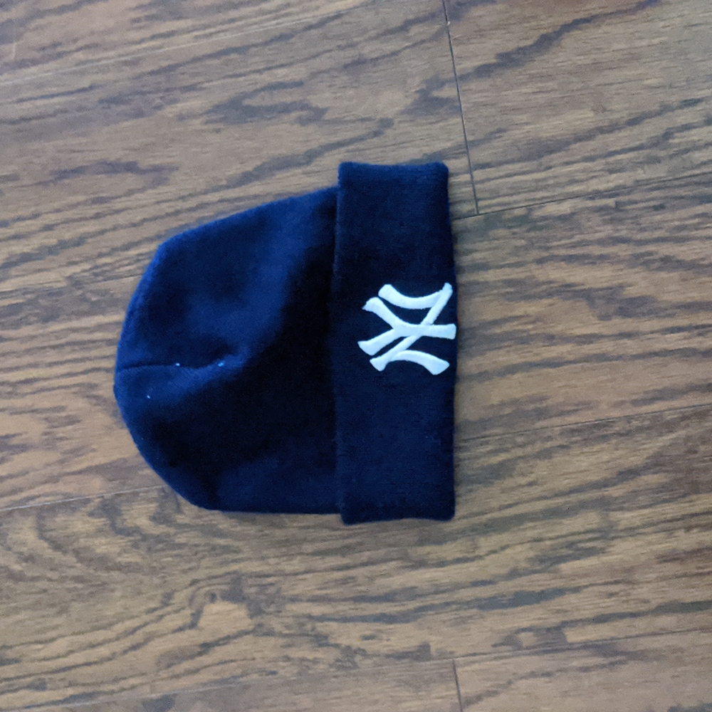 Yankee's Black Beanie